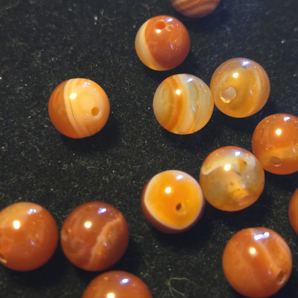 RED STRIPED AGATE